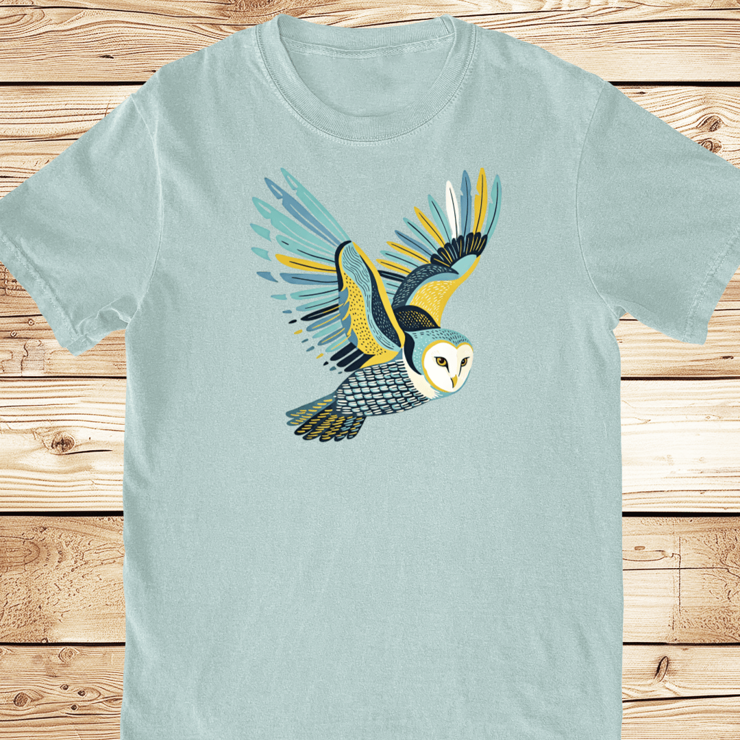 Folk Art Owl Relaxed Fit Tee - Ramblin Road