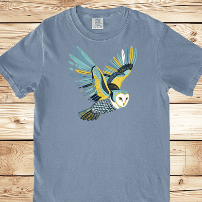 Folk Art Owl Relaxed Fit Tee - Ramblin Road