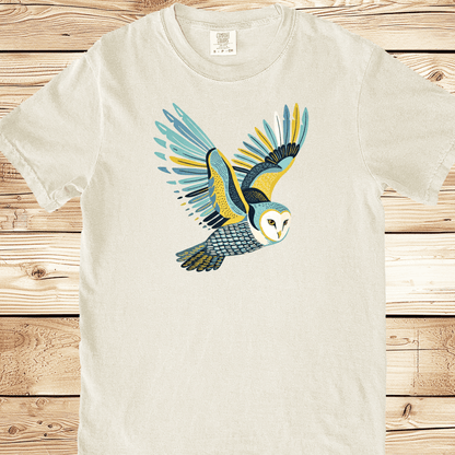 Folk Art Owl Relaxed Fit Tee - Ramblin Road