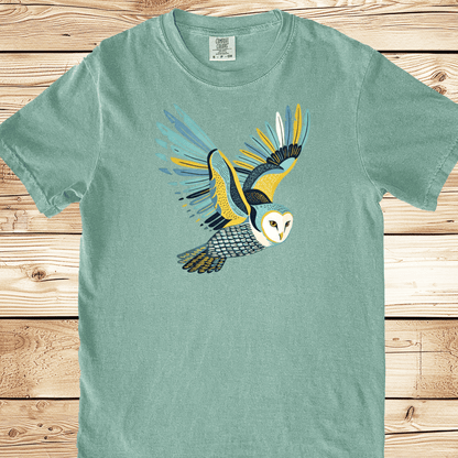 Folk Art Owl Relaxed Fit Tee - Ramblin Road