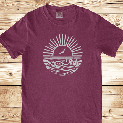 Sea and Sun Relaxed Fit Tee - Ramblin Road