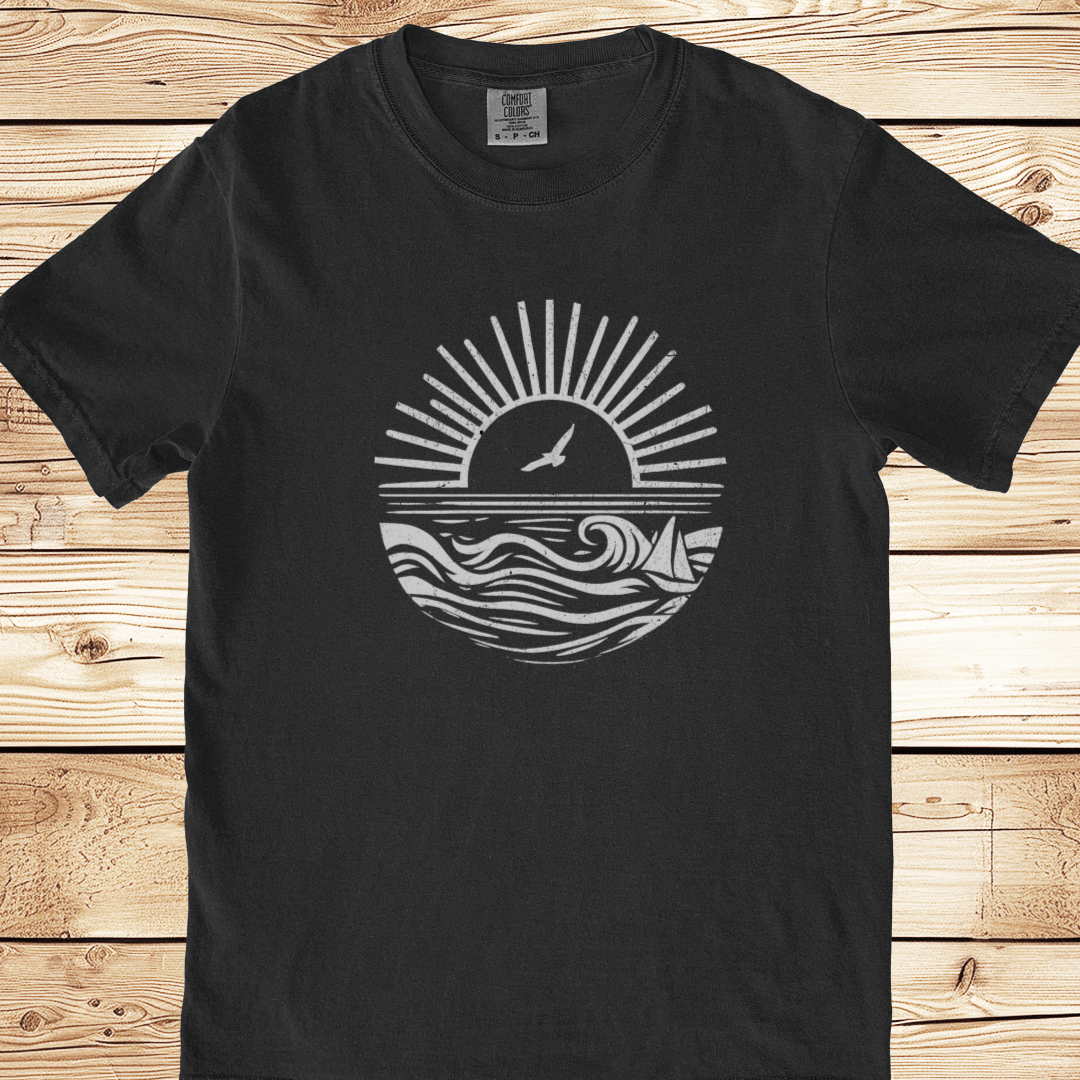 Sea and Sun Relaxed Fit Tee - Ramblin Road