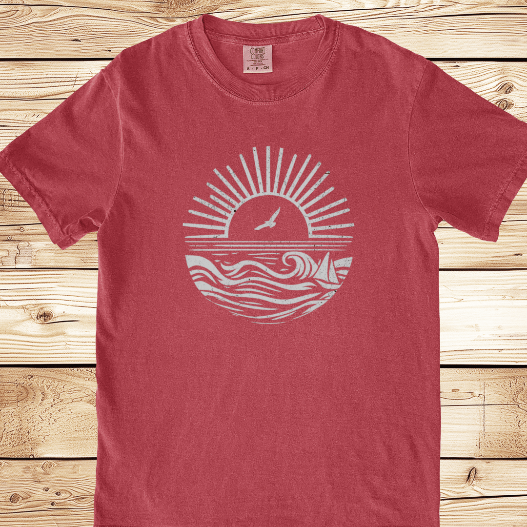 Sea and Sun Relaxed Fit Tee - Ramblin Road