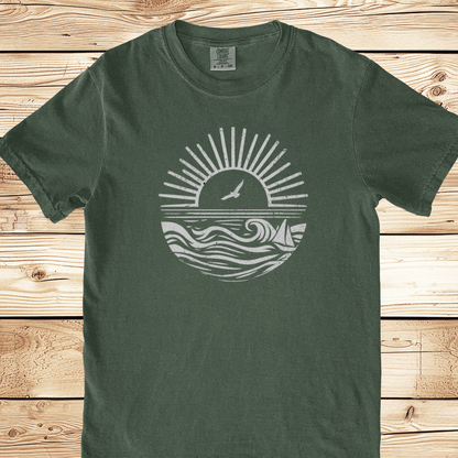 Sea and Sun Relaxed Fit Tee - Ramblin Road
