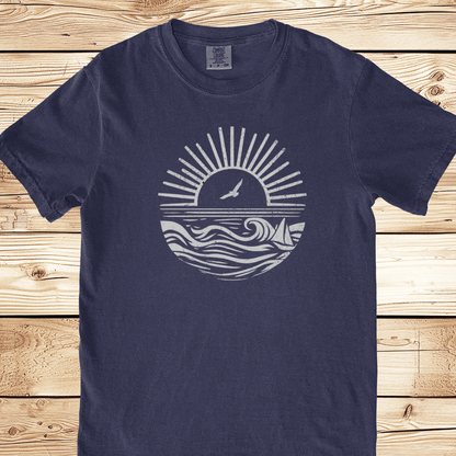 Sea and Sun Relaxed Fit Tee - Ramblin Road