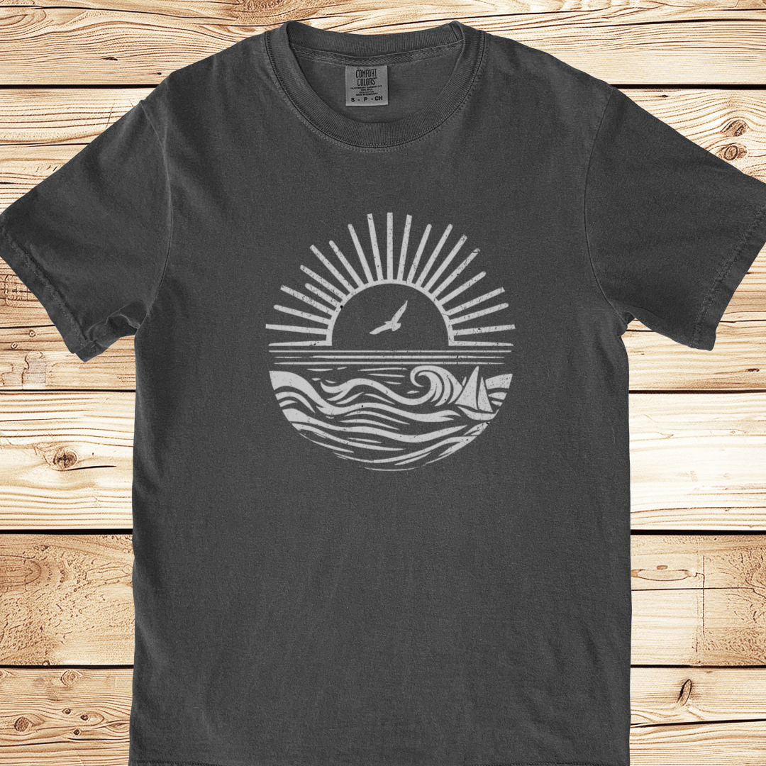 Sea and Sun Relaxed Fit Tee - Ramblin Road