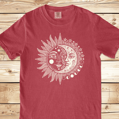 Celestial Duality Relaxed Fit Tee - Ramblin Road