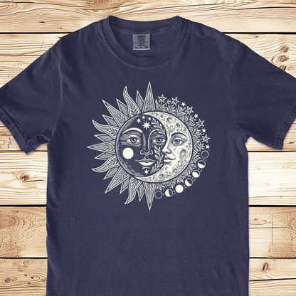 Celestial Duality Relaxed Fit Tee - Ramblin Road