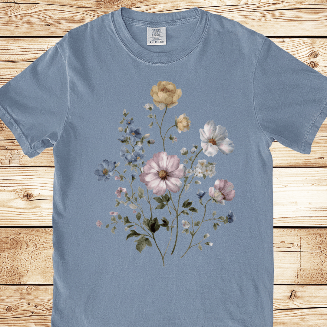 Soft Bloom Relaxed Fit Tee - Ramblin Road