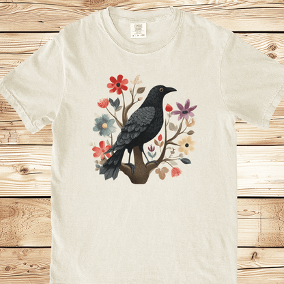 Folk Art Blackbird Relaxed Fit Tee - Ramblin Road