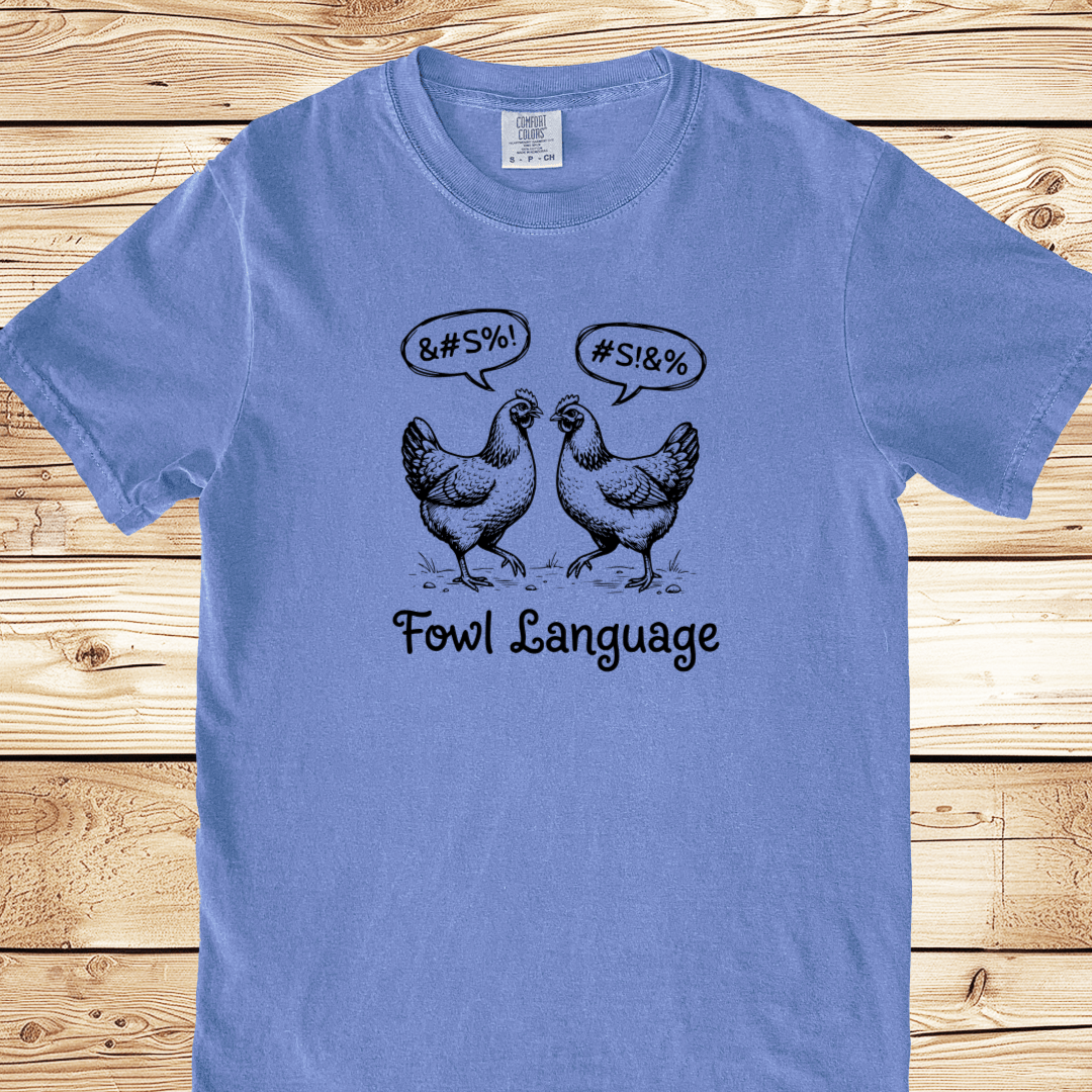 Fowl Language Relaxed Fit Tee - Ramblin Road