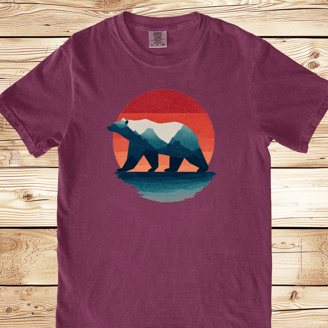 Mountain Bear Relaxed Fit Tee - Ramblin Road