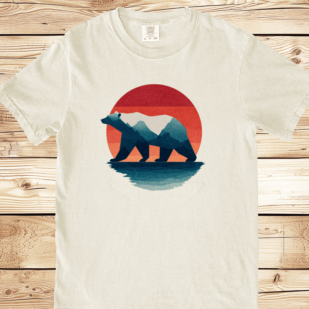 Mountain Bear Relaxed Fit Tee - Ramblin Road