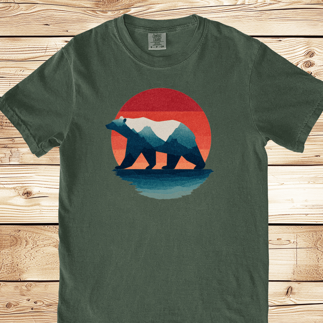 Mountain Bear Relaxed Fit Tee - Ramblin Road