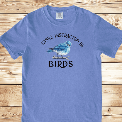Distracted By Birds Relaxed Fit Tee - Ramblin Road