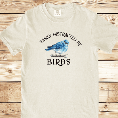 Distracted By Birds Relaxed Fit Tee - Ramblin Road