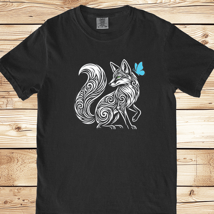 Art Nouveau Fox Relaxed Fit Tee - Ramblin Road