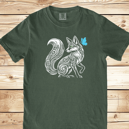 Art Nouveau Fox Relaxed Fit Tee - Ramblin Road