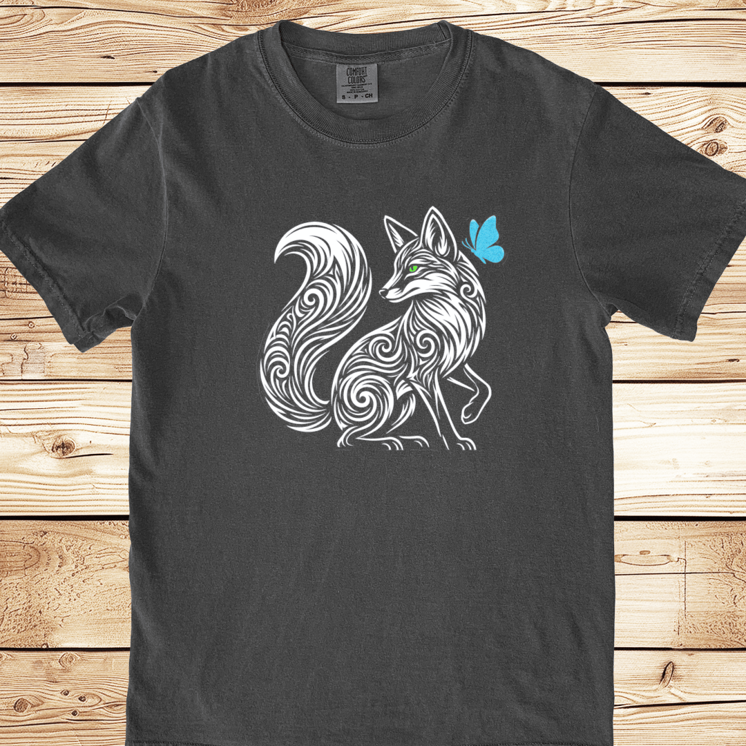Art Nouveau Fox Relaxed Fit Tee - Ramblin Road