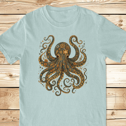 Floral Octopus Relaxed Fit Tee - Ramblin Road