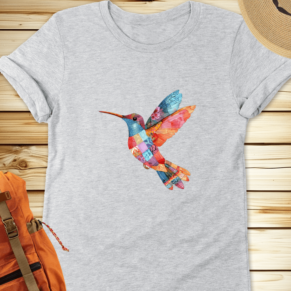 Hummingbird Tshirt - Athletic Heather