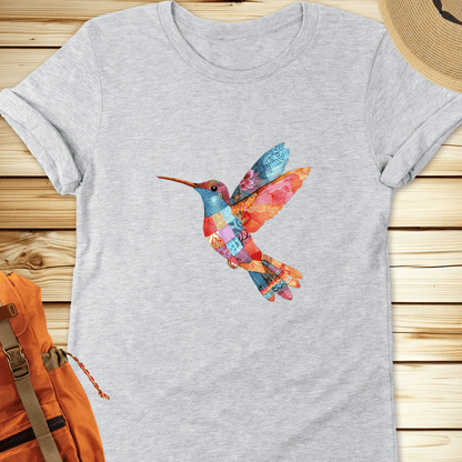 Hummingbird Tshirt - Athletic Heather