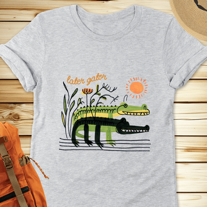 2048 Later Gater Tshirt - Athletic Heather