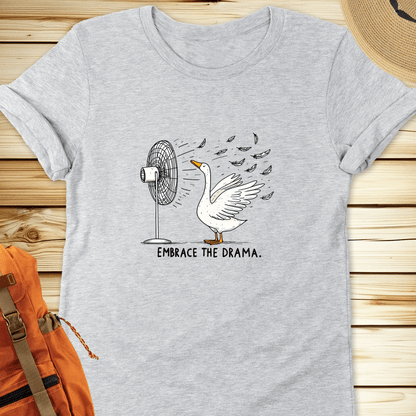 2099 Embrace The Drama Tshirt - Athletic Heather