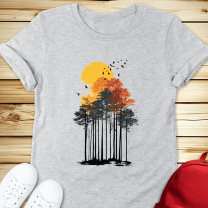 Sunlit Pines Tshirt - Athletic Heather