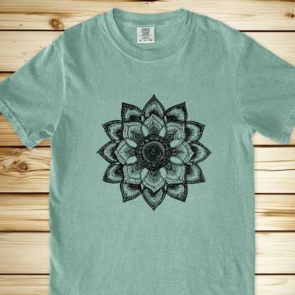 1872 Zendala Final D Relaxed Fit Tee - Bay