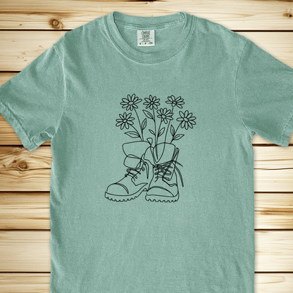 2264 Hiking Boots Relaxed Fit Tee - Bay