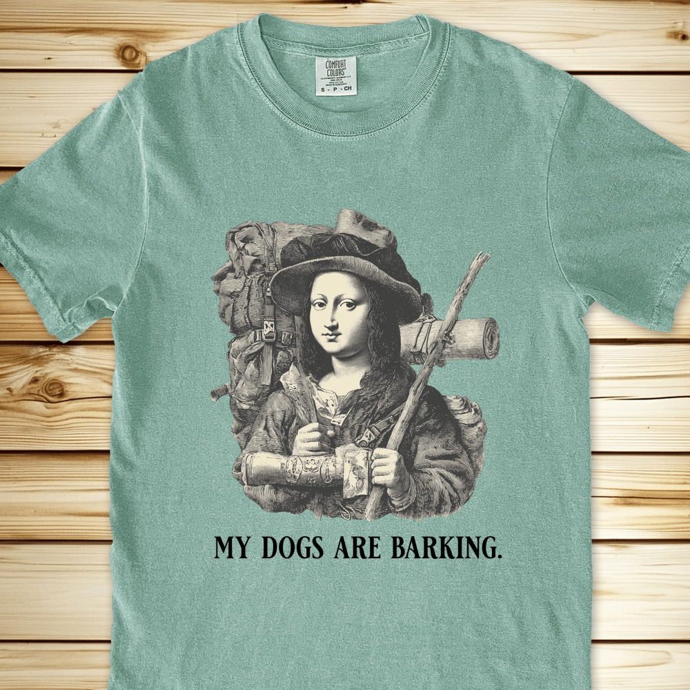 Mona Lisa Hiking Relaxed Fit Tee - Bay