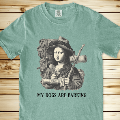 Mona Lisa Hiking Relaxed Fit Tee - Bay