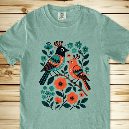 2276 Birds In Bramble - Bay