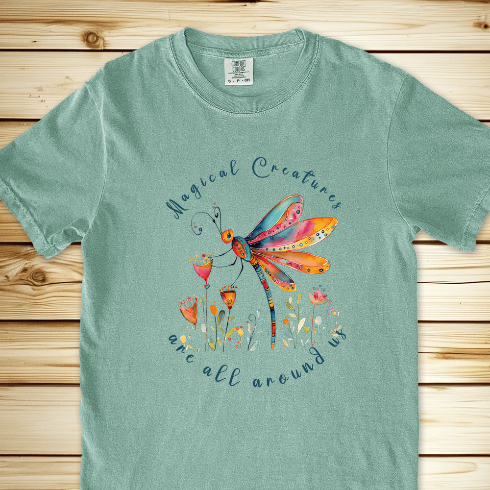 1935 Magical Dragonfly Relaxed Fit Tee - Bay