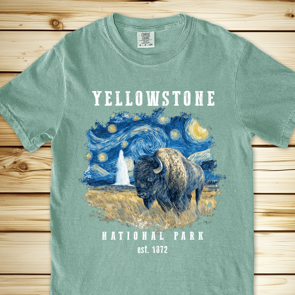 Yellowstone Starry Night Relaxed Fit Tee - Bay