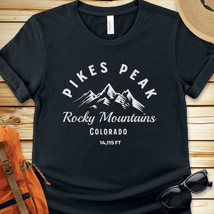 1942 Pikes Peak Tshirt - Black