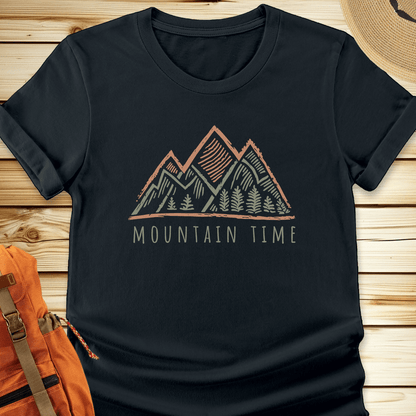 2001 Mountain Time Tshirt - Black