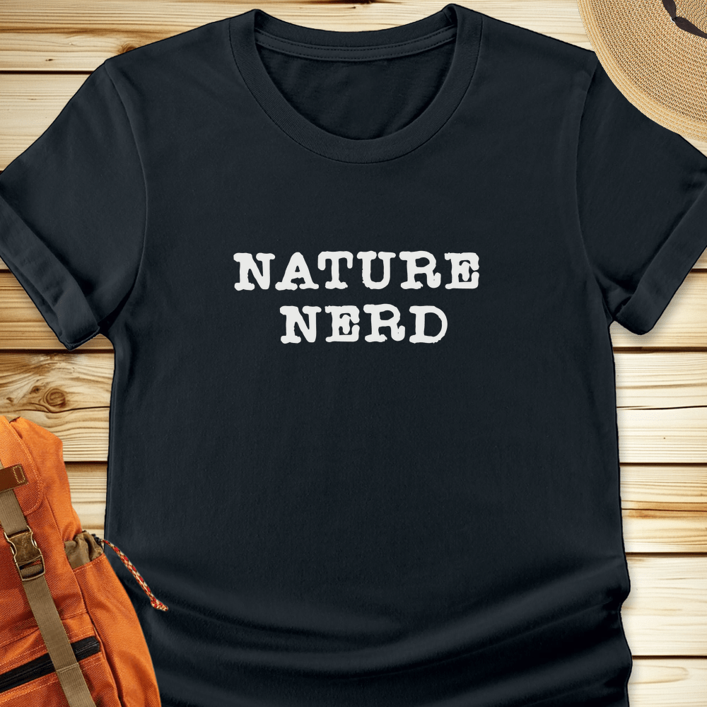 1412 Nature Nerd Tshirt - Black
