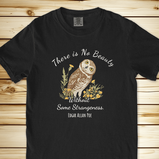 There Is No Beauty Poe Quote Relaxed Fit Tee - Ramblin Road
