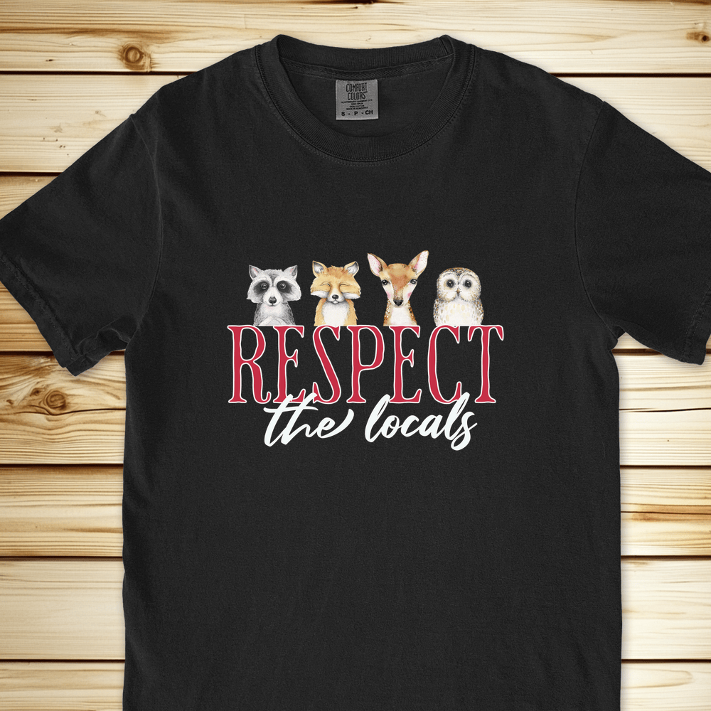 1280 Respect The Locals Relaxed Fit Tee - Black