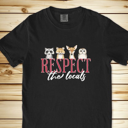 1280 Respect The Locals Relaxed Fit Tee - Black