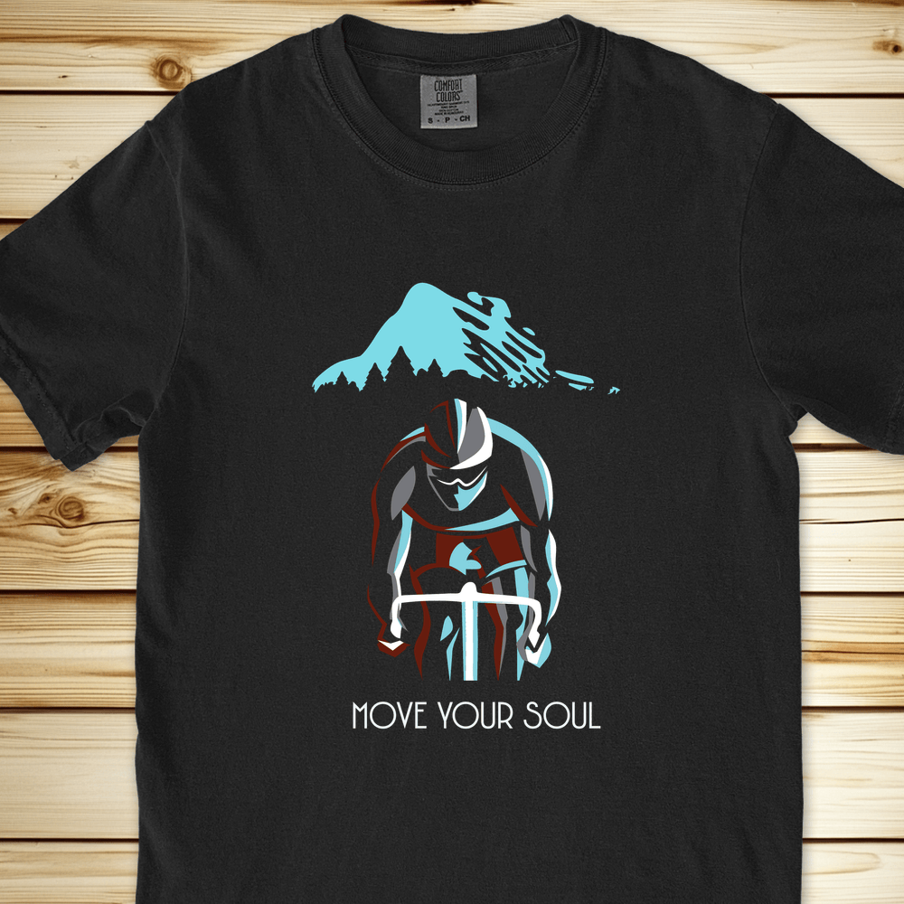 Move Your Soul Relaxed Fit Tee - Black