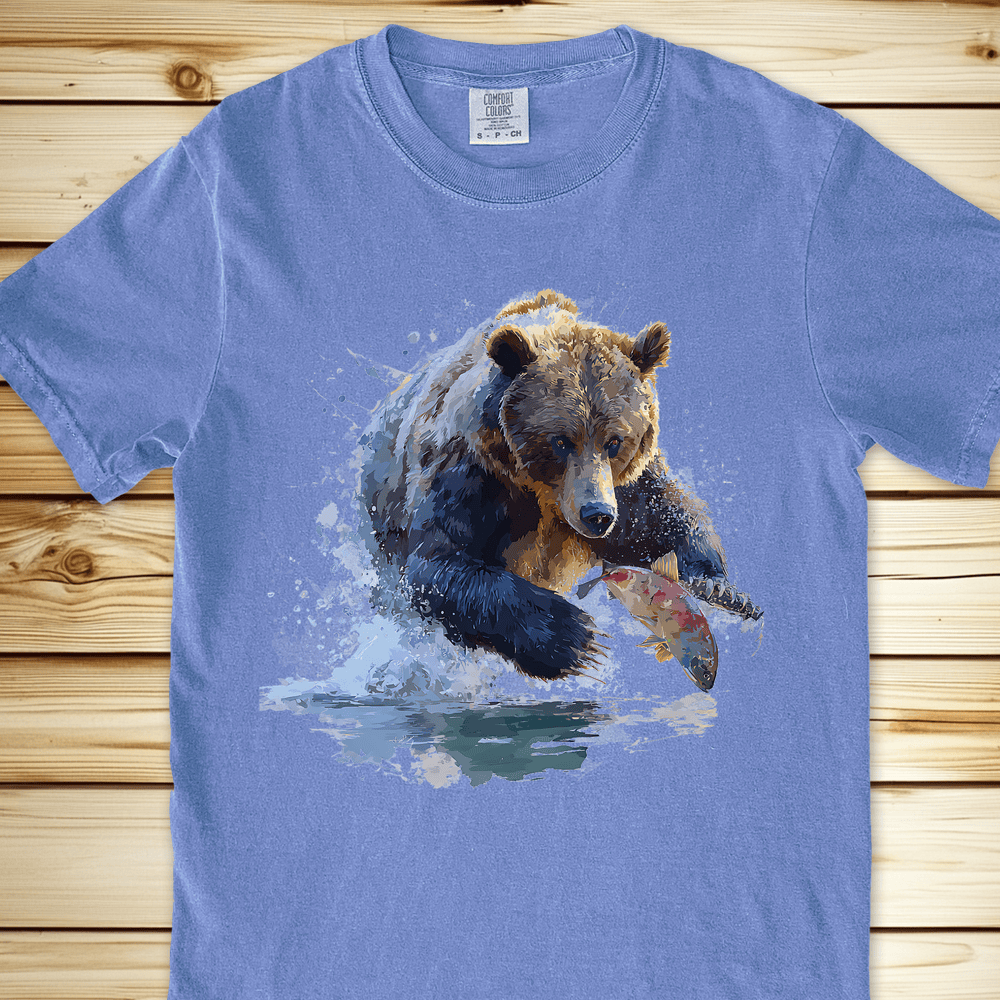 Bear Fishing - Blue Jean