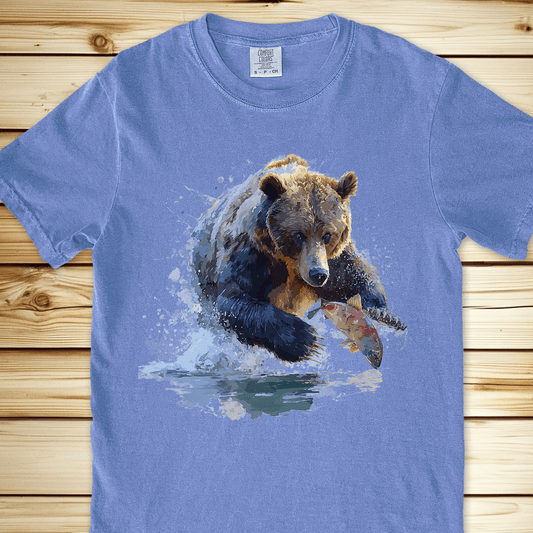 Bear Fishing - Blue Jean