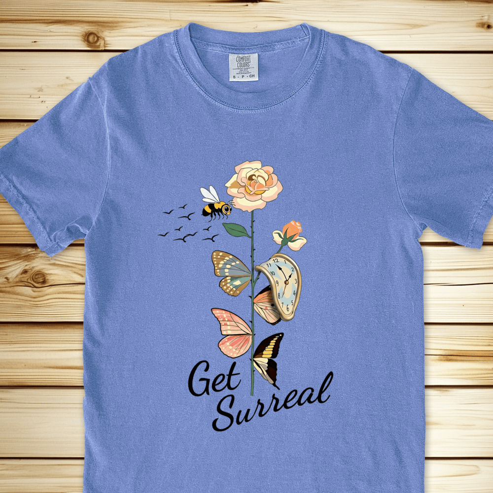 Dali Get Surreal Relaxed Fit Tee - Blue Jean