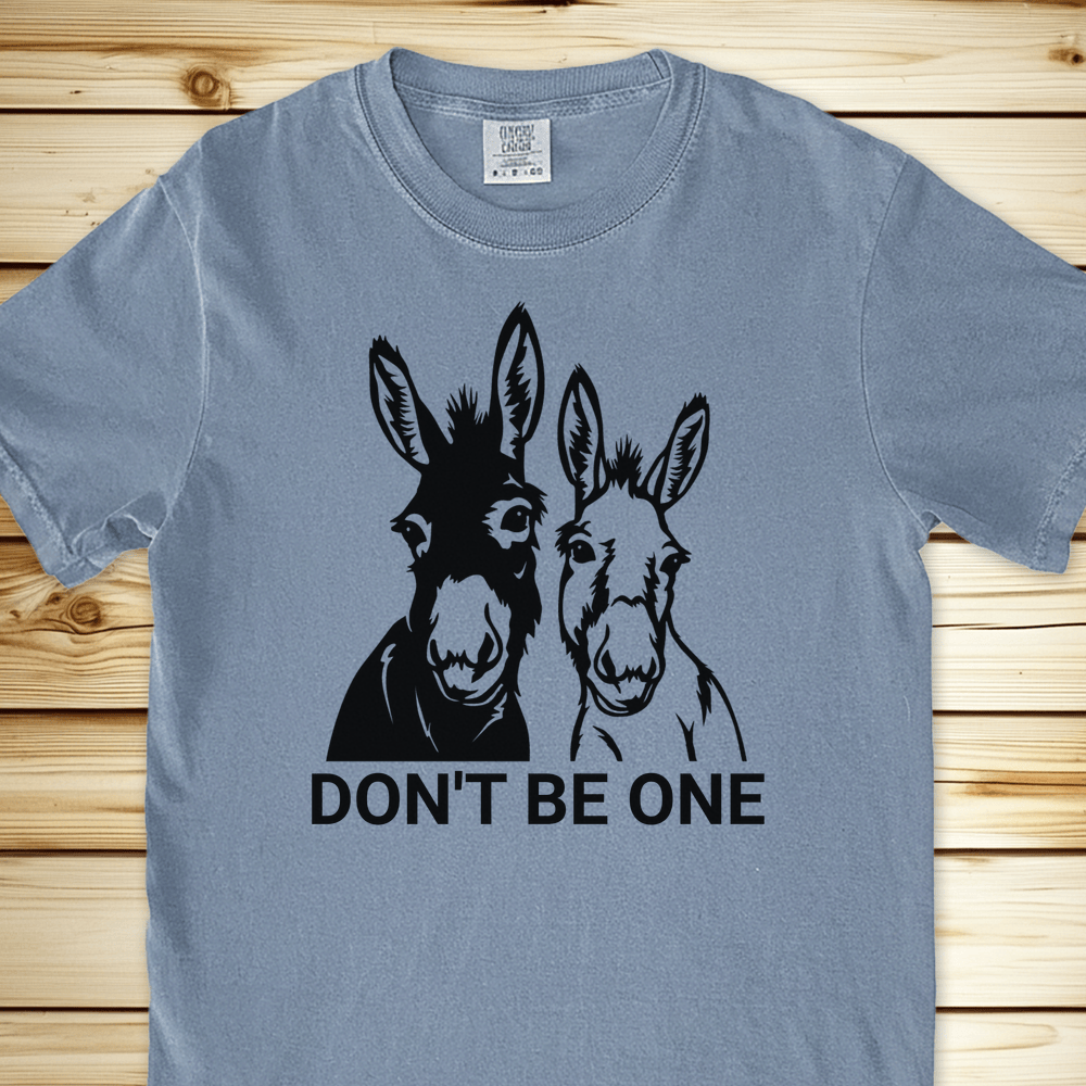 Dont Be One Relaxed Fit Tee - Blue Jean