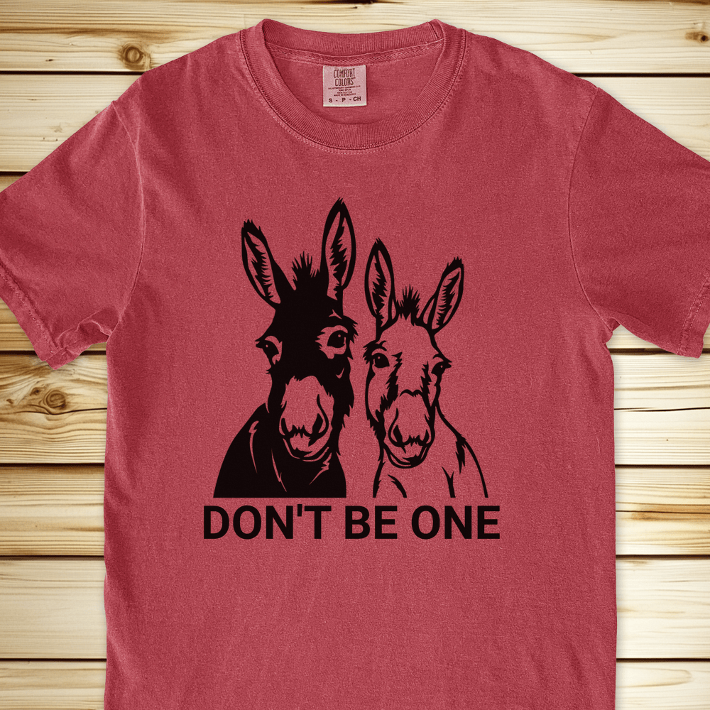 Dont Be One Relaxed Fit Tee - Crimson