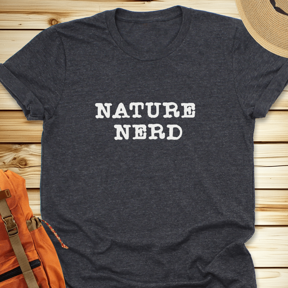 1412 Nature Nerd Tshirt - Dark Grey Heather