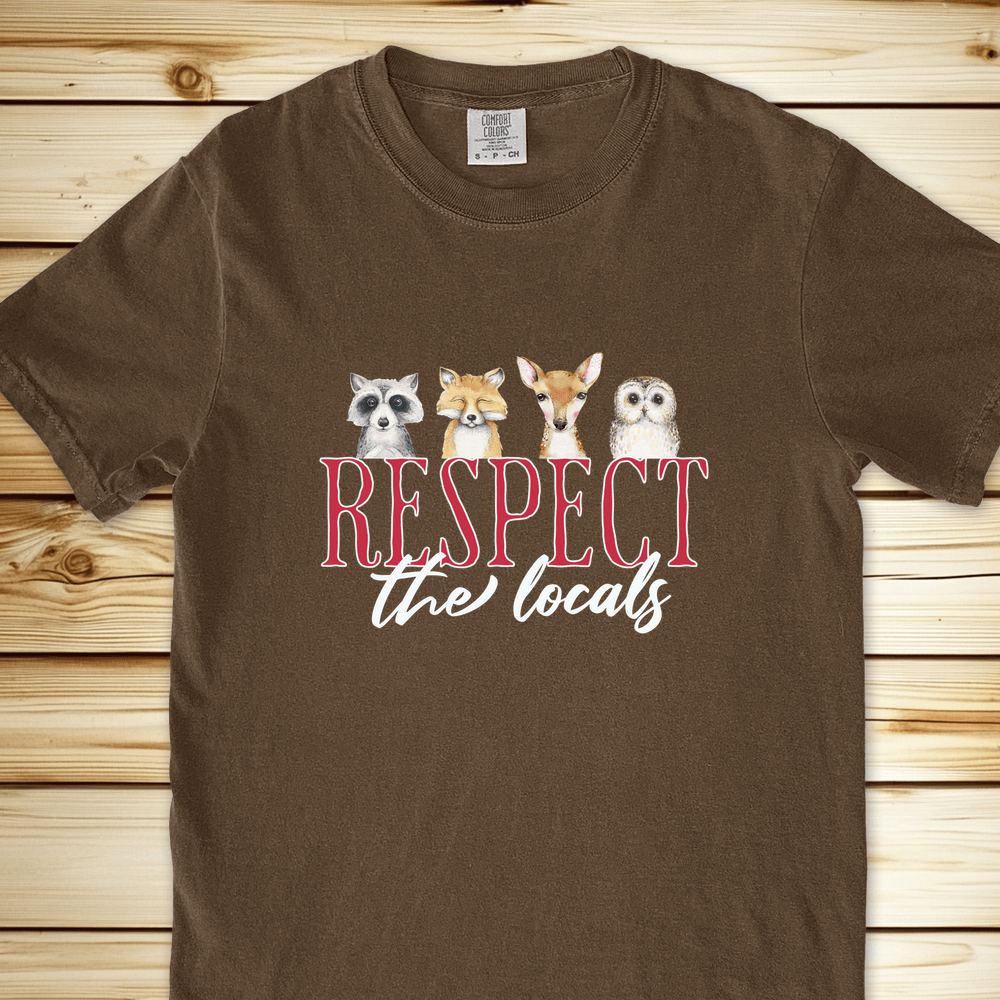 1280 Respect The Locals Relaxed Fit Tee - Espresso